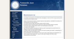 Desktop Screenshot of fundacionjuanrioseras.org